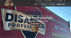 Desktop Screenshot of disasterprofessionals.com